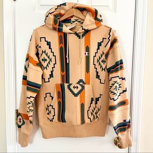 Champion | Shirts | Champion Urban Outfitters Aztec Hoodie Small | Poshmark